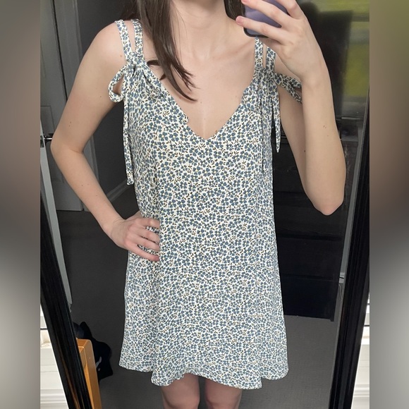 Zara Trafaluc Floral Dress Size M - Picture 3 of 4